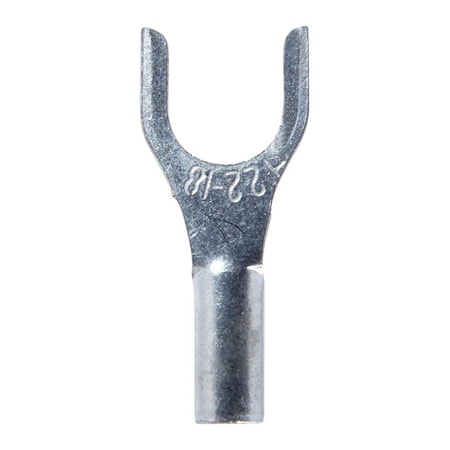 Jandorf Jandorf 22-18 Ga. Uninsulated Wire Terminal Spade Silver 5 pk 60982